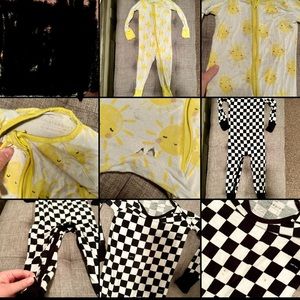 Bundle of 2 Little Sleepies sized 3T and 12-18 months